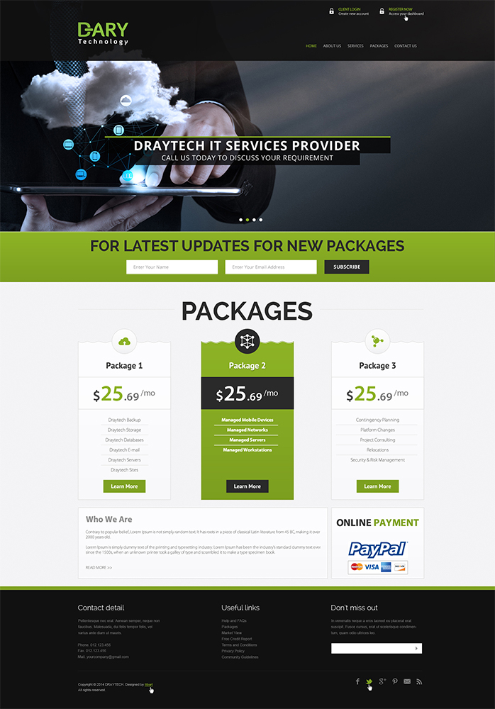 Web Design by iLibart for this project | Design #4607546