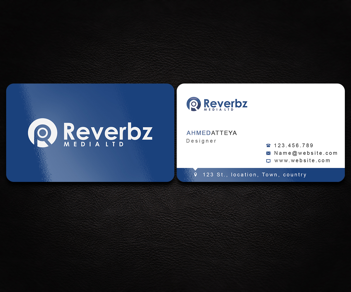 Business Card Design by a7mddz for this project | Design #4577198