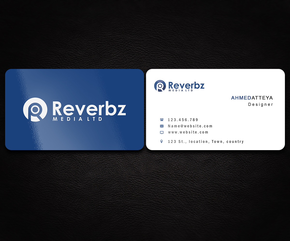 Business Card Design by a7mddz for this project | Design #4577211