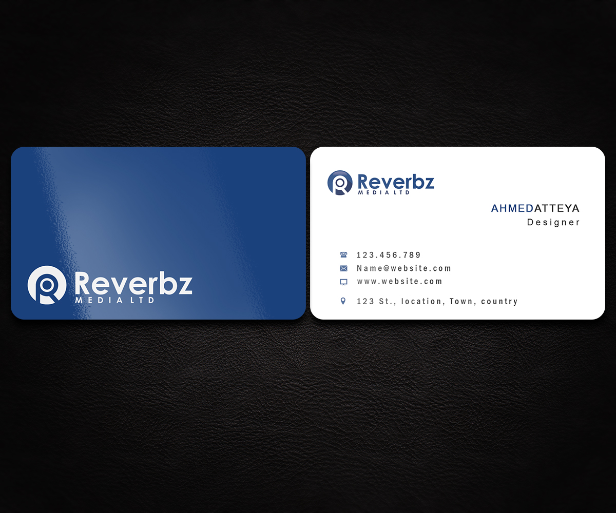 Business Card Design by a7mddz for this project | Design #4577223