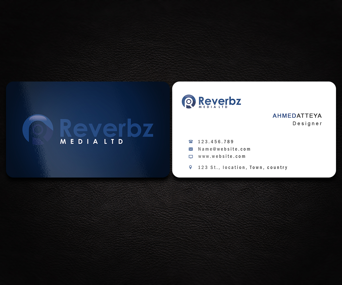 Business Card Design by a7mddz for this project | Design #4577236