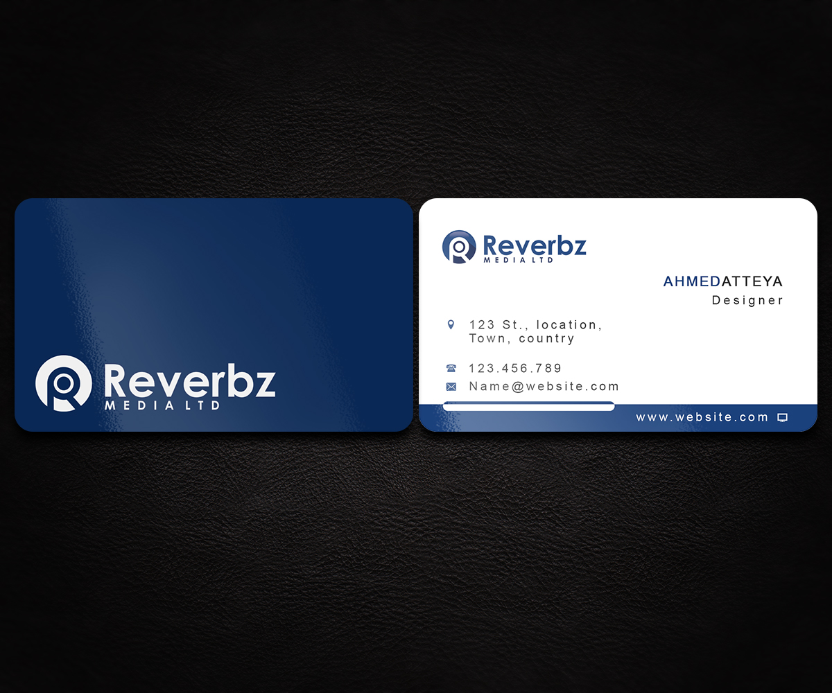 Business Card Design by a7mddz for this project | Design #4577242