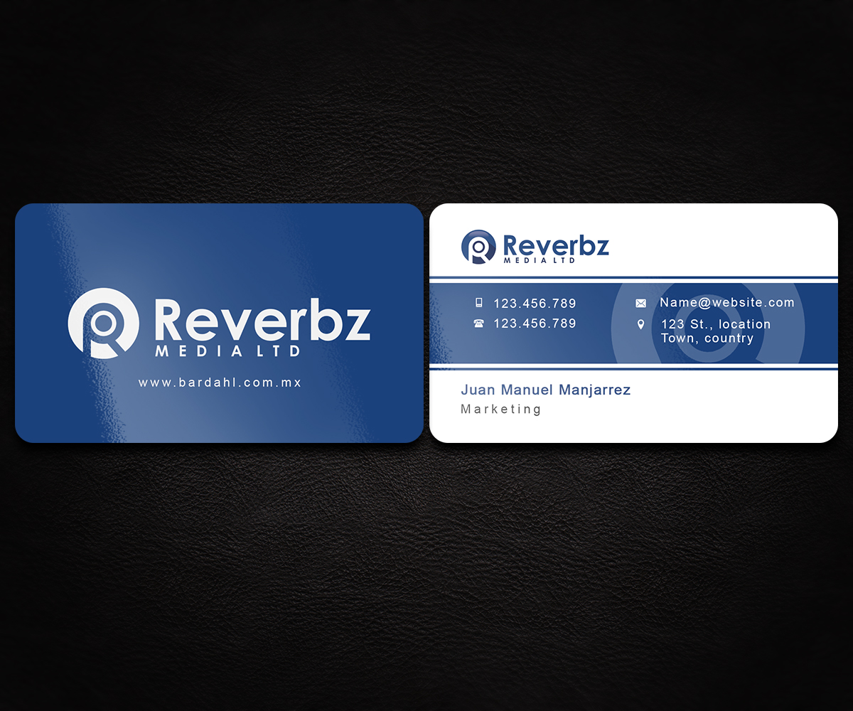 Business Card Design by a7mddz for this project | Design #4585526