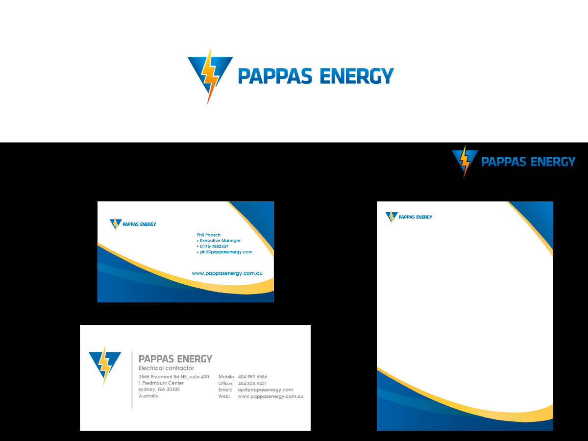Logo Design by MRF Designs for PappasEnergy | Design #1306804