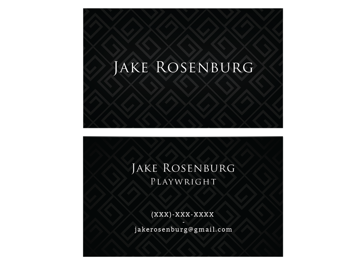 Diseño de Tarjeta de Presentación por skinnypunkblues para este proyecto | Diseño #4574922