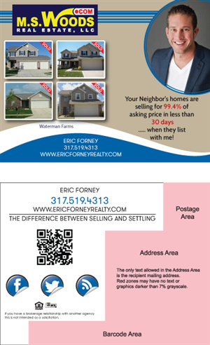Real Estate Postcards  | Postcard Design by TedAtkinson