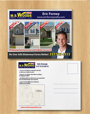Real Estate Postcards  | Postcard Design by alex989