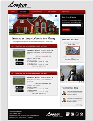 Wordpress Design by Creative X Designs for AuctionServices.com, Inc. | Design: #4592122