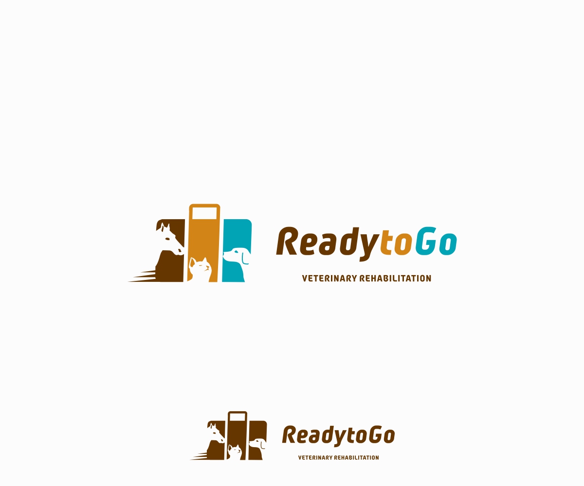 Logo Design by luiz otavio I DESIGN for Ready to Go Veterinary Rehabiliation | Design #4577589