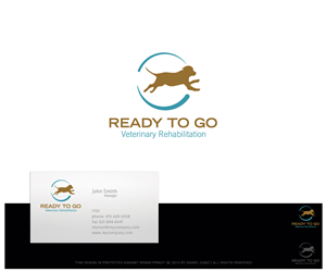 Logo-Design von Daniel Caso Design für Ready to Go Veterinary Rehabiliation | Design: #4639273