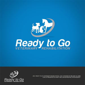 Logo-Design von mvillamin für Ready to Go Veterinary Rehabiliation | Design: #4647361