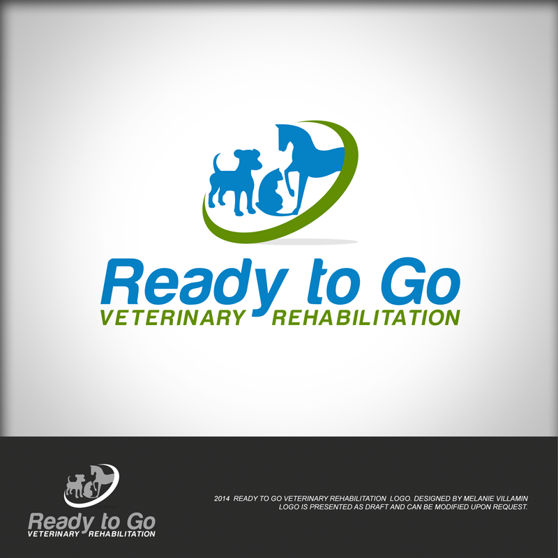 Logo Design by mvillamin for Ready to Go Veterinary Rehabiliation | Design #4647366