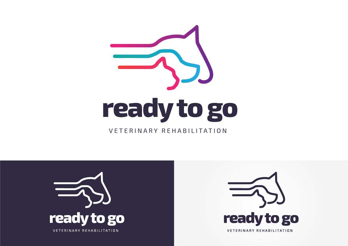 Logo Design by Teemu Hakala for Ready to Go Veterinary Rehabiliation | Design #4606475