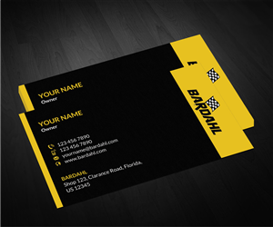 Business Card Design by Sarah Haroon for this project | Design: #4576284