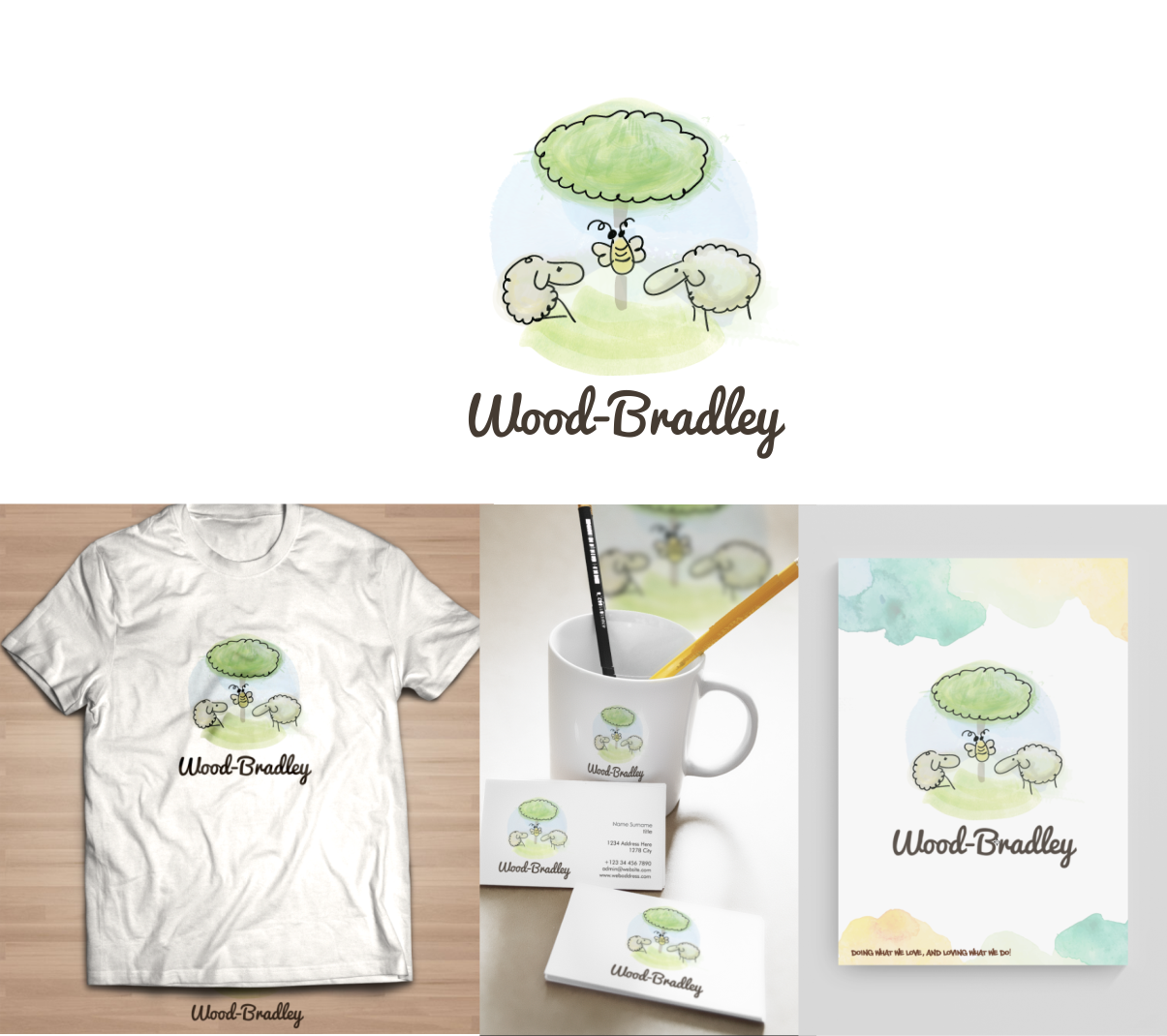Diseño de Logo por Natasa_Radulovic para Wood-Bradley | Diseño #4597738