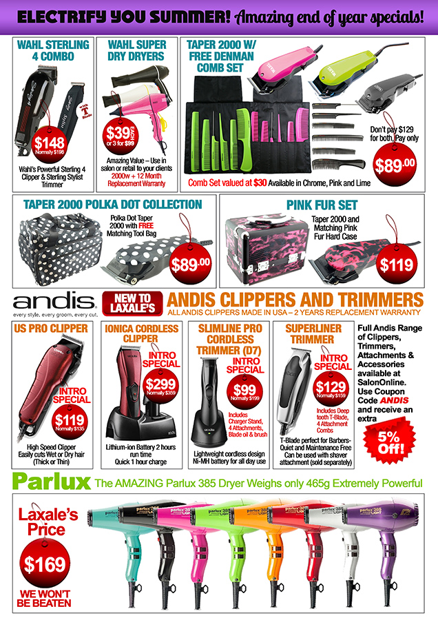 Broschüren-Design von Juuri für Laxales Hair and Beauty Supplies | Design #4604159