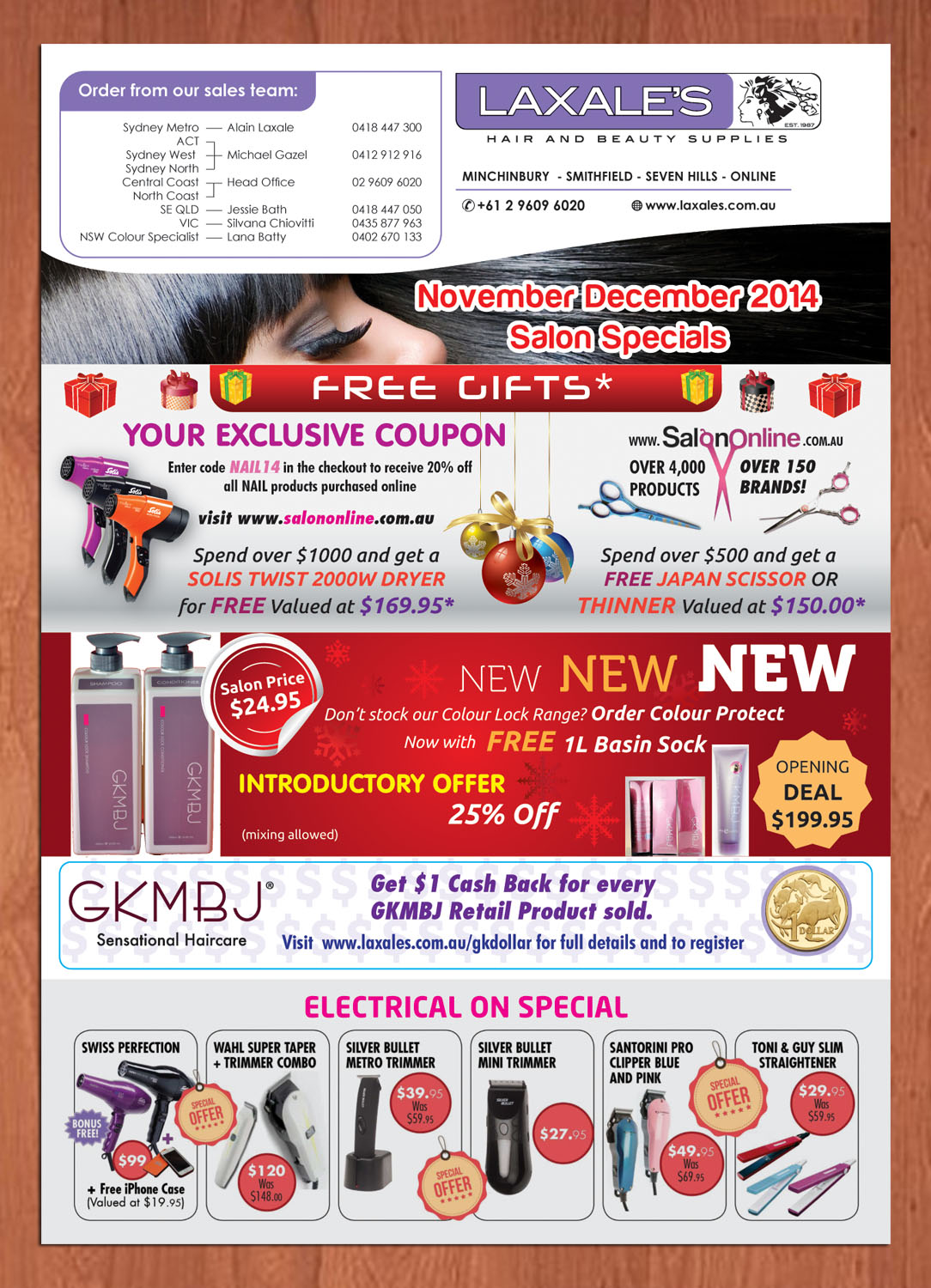 Broschüren-Design von Sbss für Laxales Hair and Beauty Supplies | Design #4591107