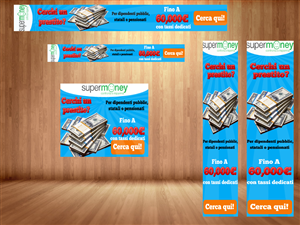 Banner Ad Design by nguruzzdng for Supermoney S.p.A. | Design: #4592404