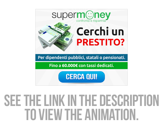 Diseño De Banner Publicitario por Levardos para Supermoney S.p.A. | Diseño #4586122