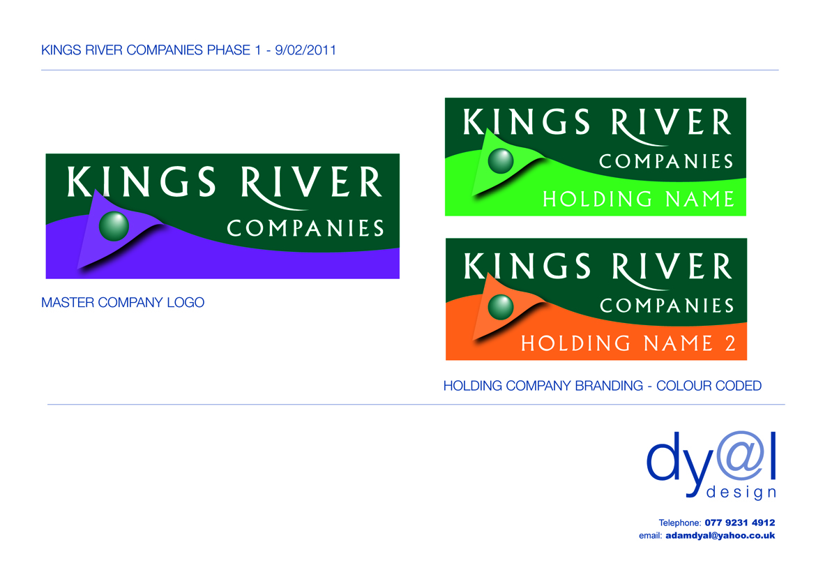 Logo-Design von Dyal Design für The Kings River Companies, LLC | Design #206171