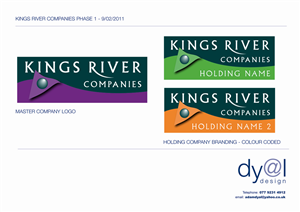 Logo Design by Dyal Design for The Kings River Companies, LLC | Design #206171