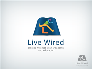 Livewired. Linking Athletes with Wellbeing and Education | Logo Design by 3dwOrX