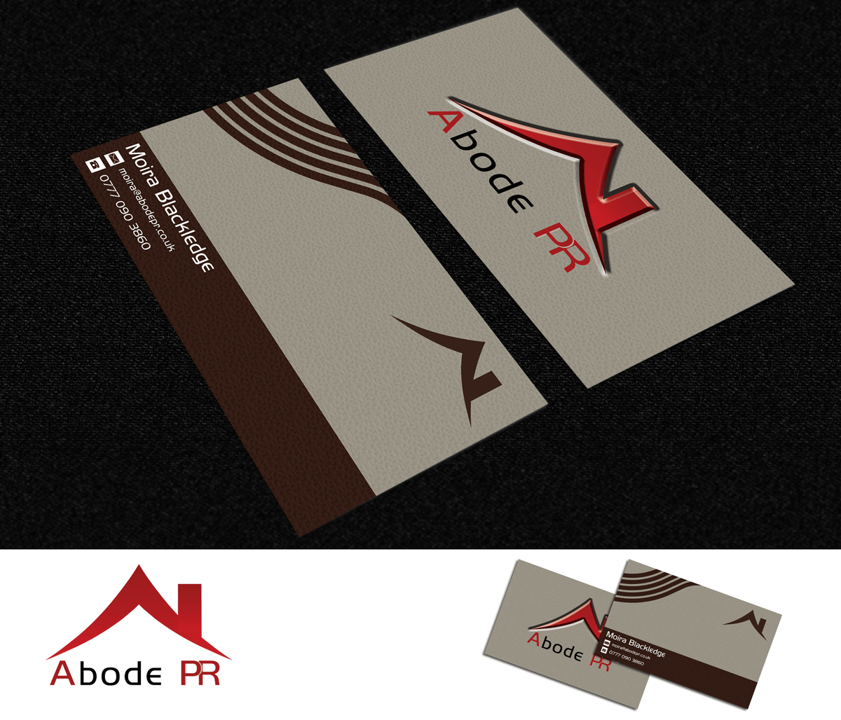 Visitenkarten-Design von Riz' für dieses Projekt | Design #4579224