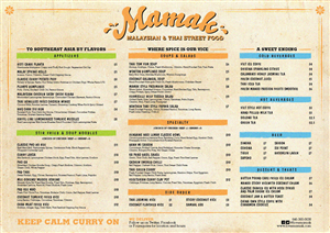 Menu Design by cjloo