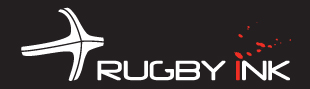 Logo-Design von Blackbird Design für Rugby Ink | Design #5176