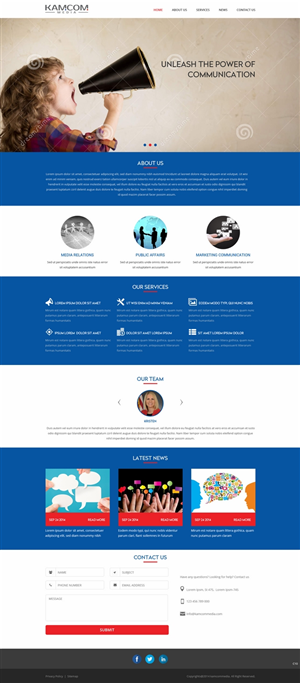 Wordpress Design by pb for this project | Design: #4606701