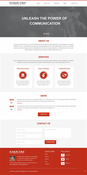 Wordpress Design by pb for this project | Design: #4606758