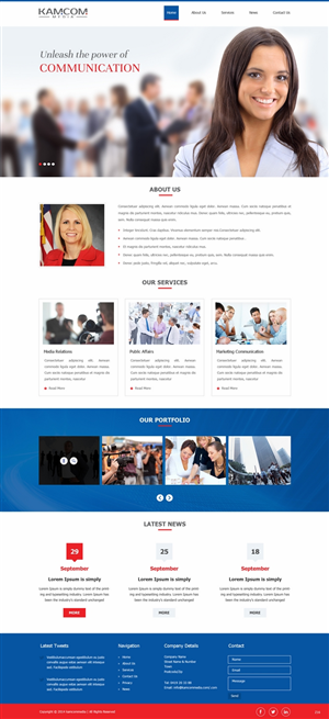 Wordpress Design by pb for this project | Design: #4606766