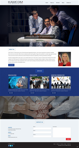 Wordpress Design by pb for this project | Design: #4606782