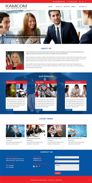 Wordpress Design by pb for this project | Design: #4606793