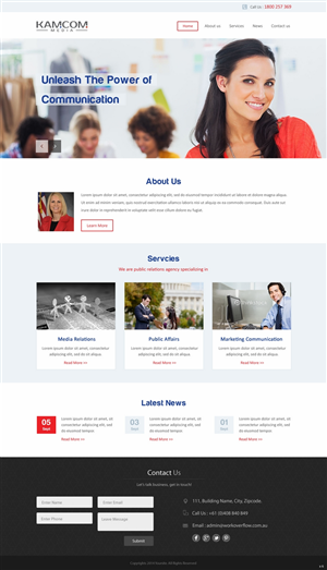 Wordpress Design by pb for this project | Design: #4606799