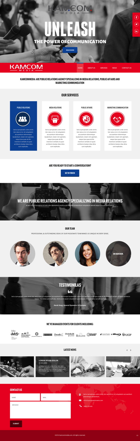 Wordpress Design by pb for this project | Design #4628202