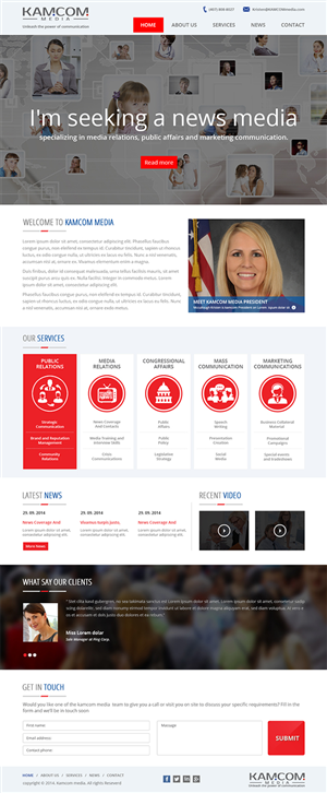 Wordpress Design by Creative Usha for this project | Design: #4616918