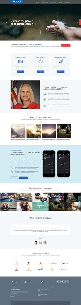Wordpress Design by NessDesign for this project | Design #4607608