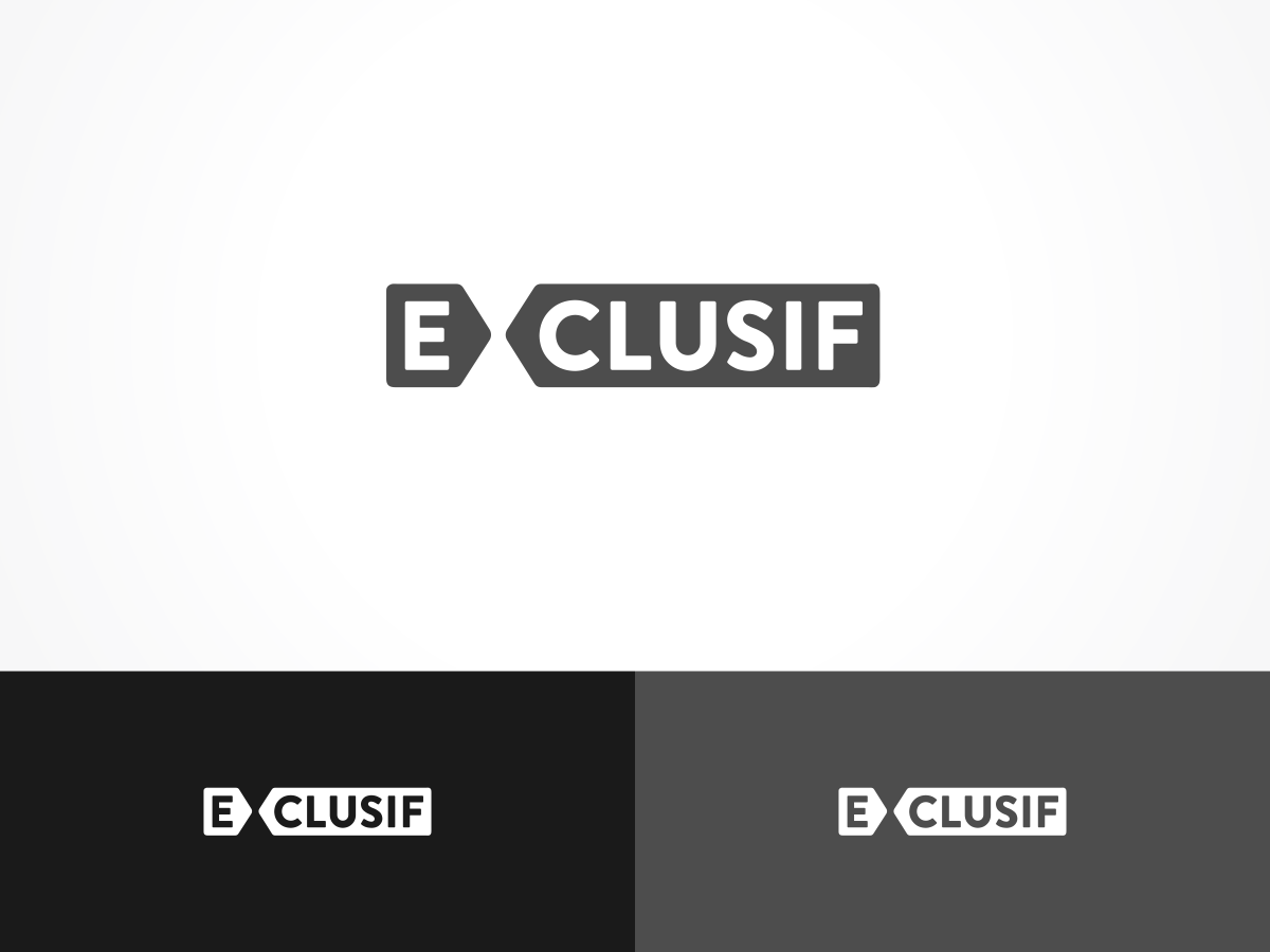 Logo Design by Undo for Exclusif  | Design #4603606