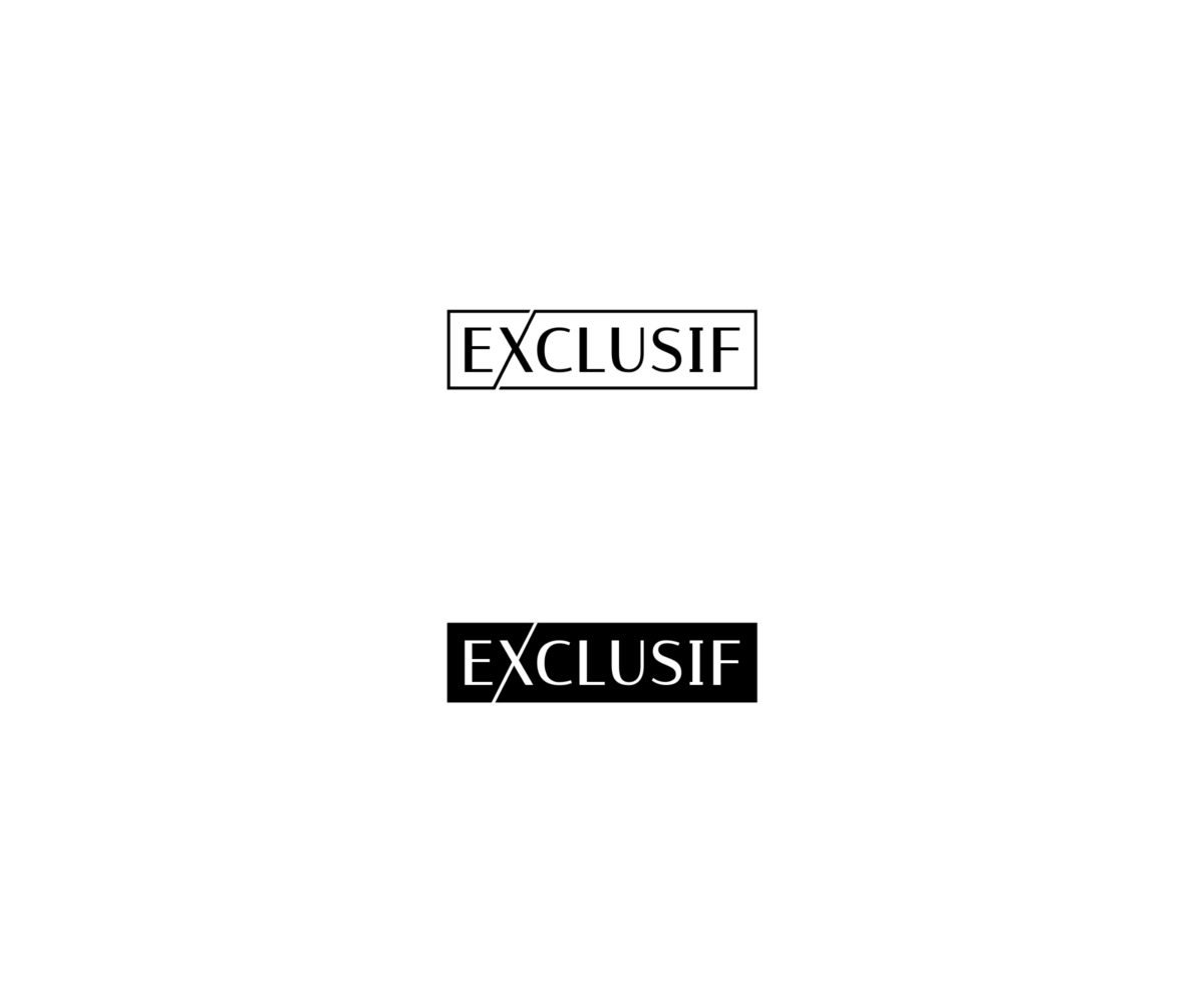 Logo Design by Pup P. for Exclusif  | Design #4584073