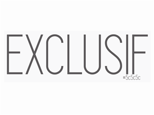 Diseño de Logo por fabio.1 para Exclusif  | Diseño #4584703