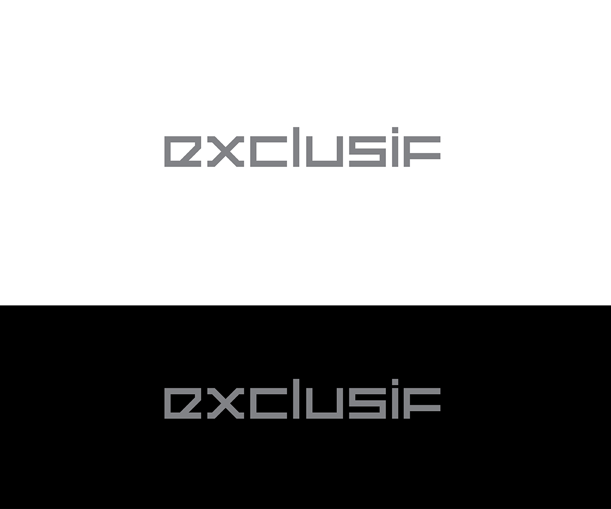 Logo Design by nandkumar for Exclusif  | Design #4594366