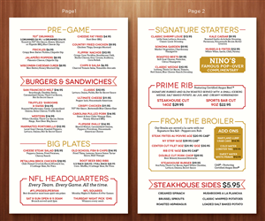 Design de Menu par Ekanite pour ce projet | Design : #4605673
