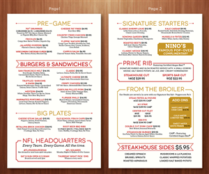 Design de Menu par Ekanite pour ce projet | Design : #4611835