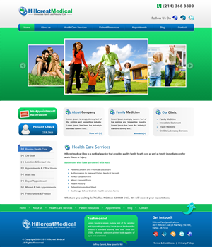 Web Design par webxvision pour Fluid Drive Media | Design : #1300060