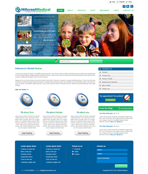 Web-Design von Desire Design Solutions für Fluid Drive Media | Design #1302237