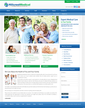 Web Design par pb pour Fluid Drive Media | Design : #1301324