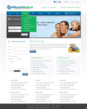 Web Design par pb pour Fluid Drive Media | Design : #1301326