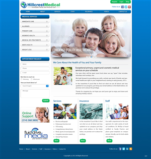 Web Design par pb pour Fluid Drive Media | Design : #1307668