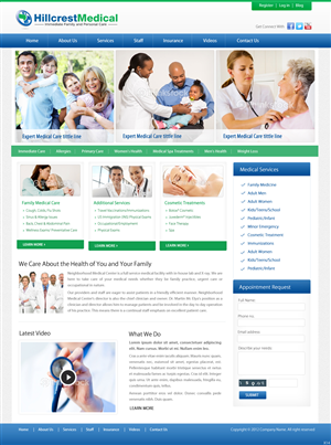 Web Design par pb pour Fluid Drive Media | Design : #1307669